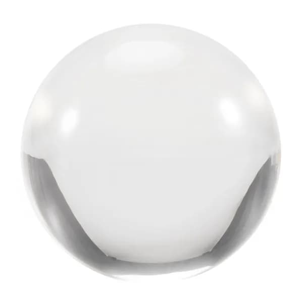Прозрачный цветной стеклянный кристальный шар" Healing Sphere Photography Props / Ball Decor, для фотосъёмки.