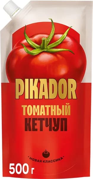 Кетчуп Pikador Томатный, 500 г