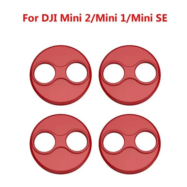 Защита двигателей для DJI Mavic Mini/ Mini 2/ SE красная (алюминиевая)