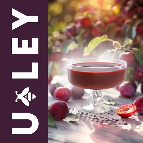 Натуральное фруктовое пюре U-LEY Слива, 1 кг. Без сахара и консервантов.