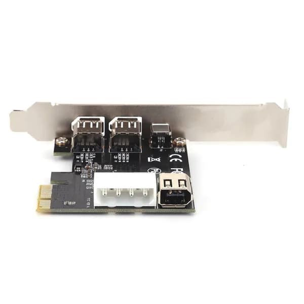 Видео-карта захвата PCI-E 1x, поддержка DV/HDV, два 6-pin разъёма