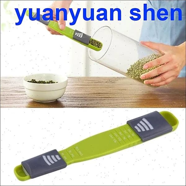 Механические кухонные весы Adjustable-Measuring-Spoon-01, светло-зеленый