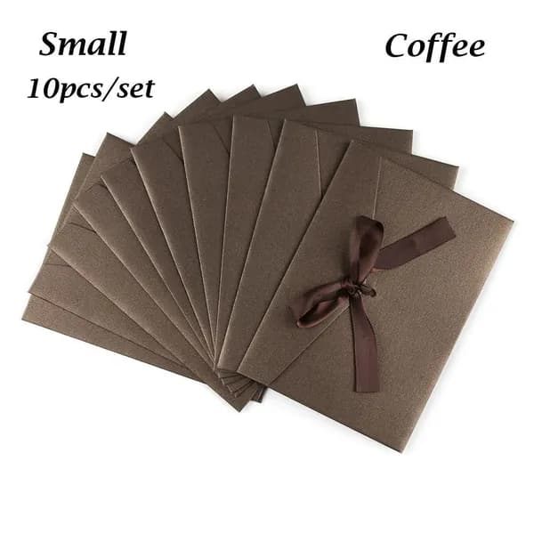 10 Pcs/ Set Поздравительные открытки сумки