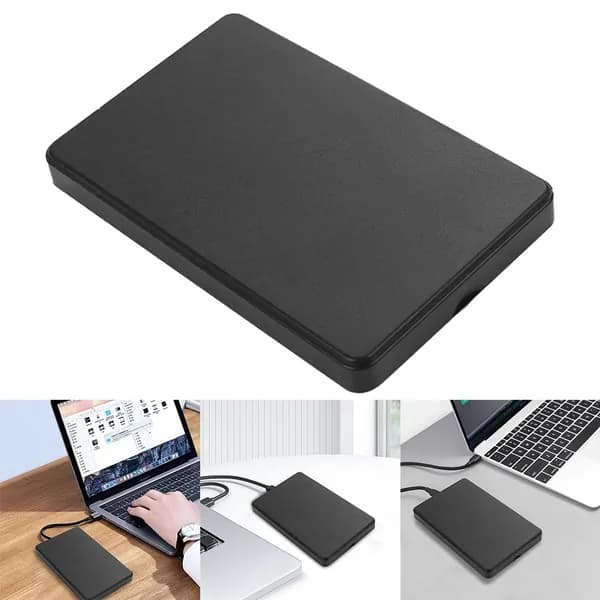 USB 3.1 Type-C внешний корпус для 2,5-дюймового SATA SSD чёрный