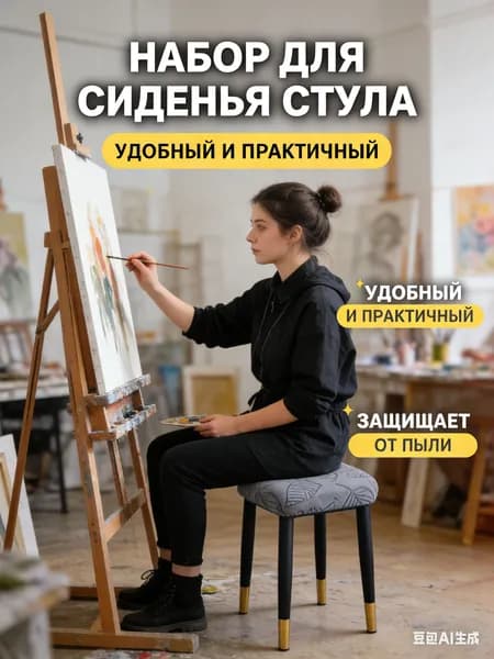 Чехол для бескаркасной мебели,темно-серый