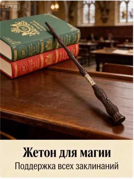 Волшебная палочка в стиле Гарри Поттера, стреляющая огнедышащая палочка