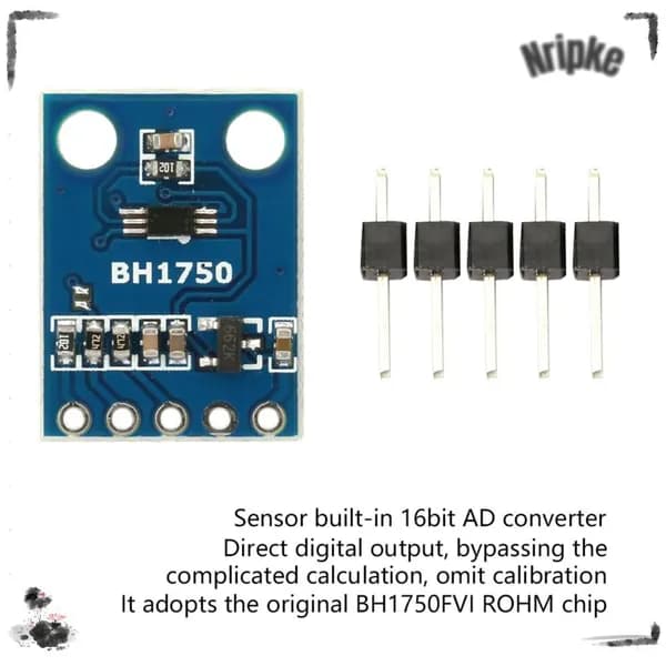 BH1750, Модуль цифровой световой интенсивности GY-302 с высокой точностью, для широкого диапазона яркости