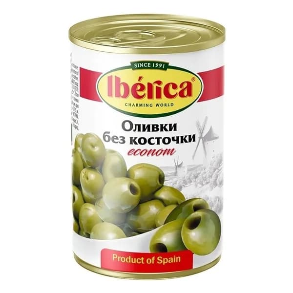 Оливки Iberica мелкие без косточки 280 г