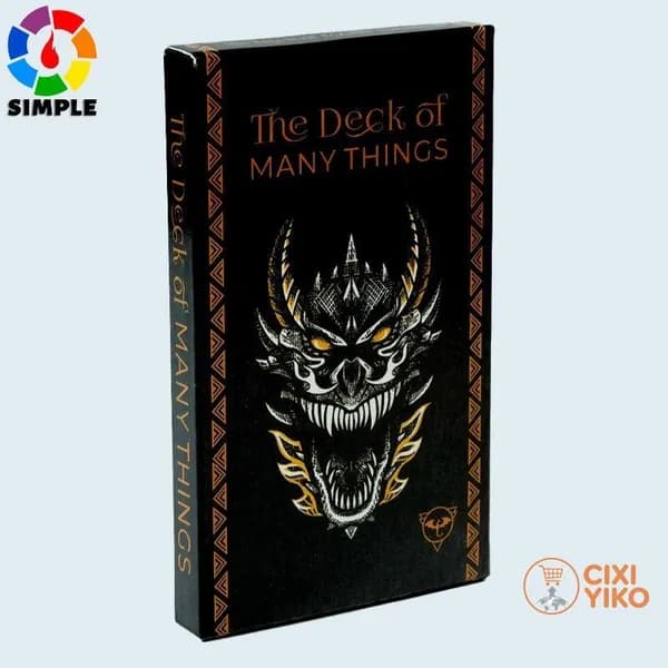 Колода Таро, совместимая со многими вещами The Deck of Many Things Compatible Тarot