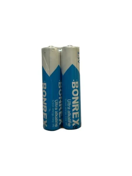 Bonrex Батарейка AAA, ZnMnO2 (марганцево-цинковый) тип, 1,5 В, 2 шт