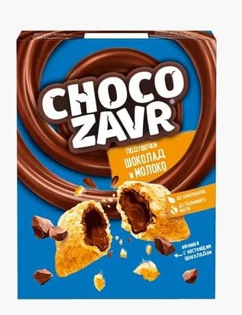 Подушечки Chocozavr шоколад-молоко, 220г - 5 шт.