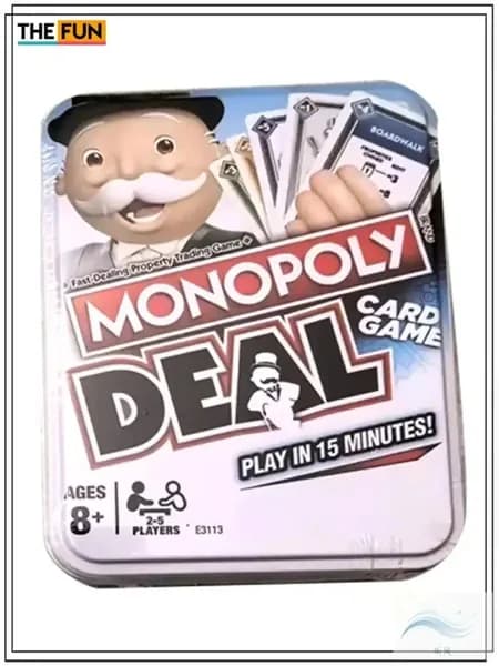 Настольная карточная игра Монополия Deal, Iron Box, для всей семьи