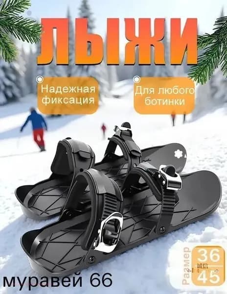 Прогулочные мини-лыжи