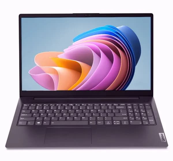 Lenovo Ноутбук 15.6", Intel Celeron N4500, RAM 4 ГБ, SSD 512 ГБ, Intel UHD Graphics, Windows Pro, темно-синий, Русская раскладка