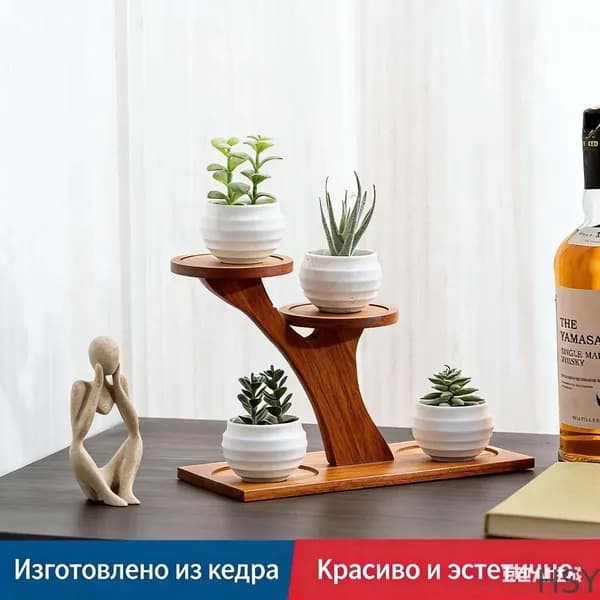 Домик-полка Настольная Угловая, 25х11х17 см, 1 шт.