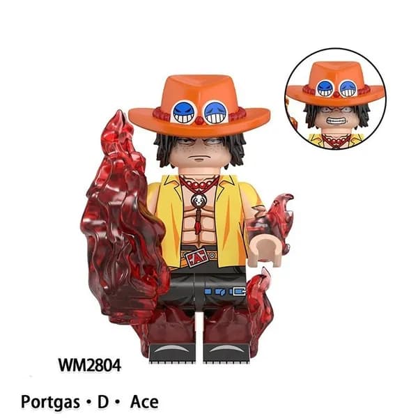 Минифигурка "One Piece / Ван Пис Портгас Д Эйс" совместим с конструкторами лего (WM2804)