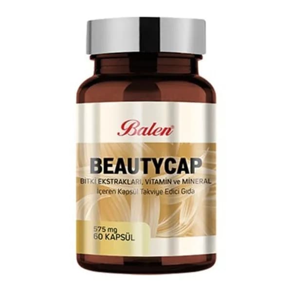 Balen Beautycap Капсулы с растительными экстрактами, витаминами и минералами, 575 мг, 60 капсул