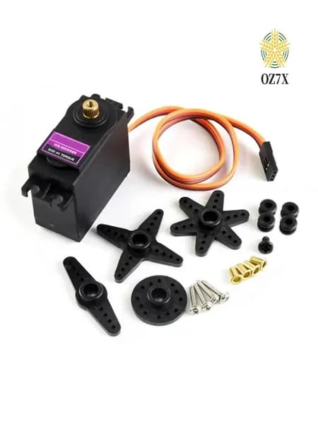 Сервопривод MG996R 9kg/cm, 11kg/cm. Высокий крутящий момент / цифровой, металлическая передача "для моделей RC, вертолетов, автомобилей и лодок"