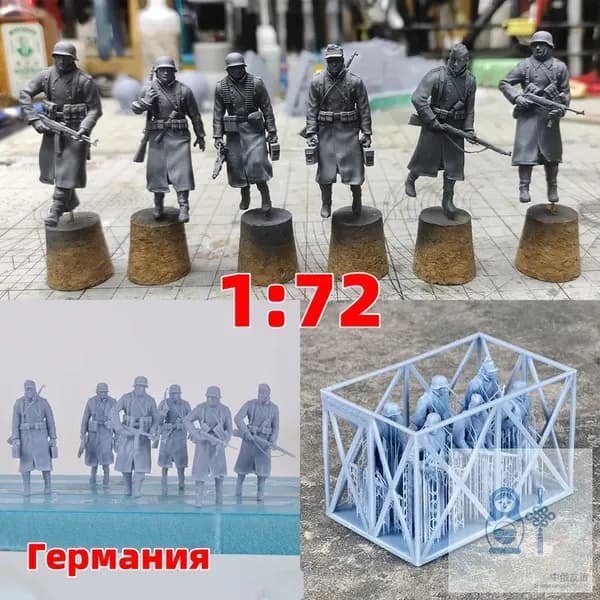 Cor 1/72 сборная модель солдат