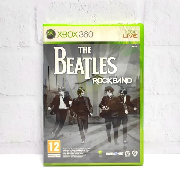 The Beatles Rock Band Английский язык Видеоигра на диске Xbox 360