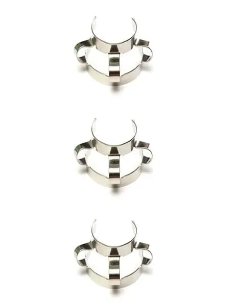 Phosphos 6 шт. 24 зажима Keck Clamp, совместимые со стеклянным заземляющим соединением 24/29 24/40