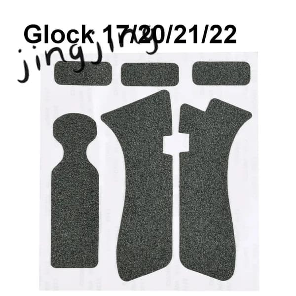 Резиновая матовая противоскользящая накладка на рукоять Grip Wrap Tape для Glock (подходит для моделей 17/20/21/22)