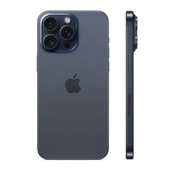 Муляж iPhone 15 Pro Blue Titanium / Макет-копия смартфона Айфон 15 Про синий титан / Образец для витрины Apple iPhone 15 Pro синий титан