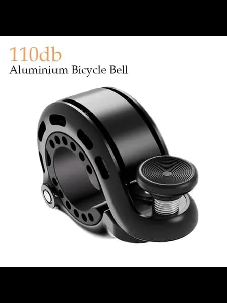 Мини-звонок для велосипеда 110 дБ Черный, Black