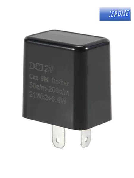 Реле поворотов LED 2-контактное 12V с регулировкой частоты, для мотоцикла / замена штатного реле