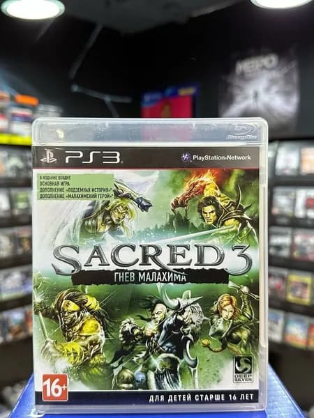 Игра Sаcred 3: Гнeв Малаxима PS3 (Box)
