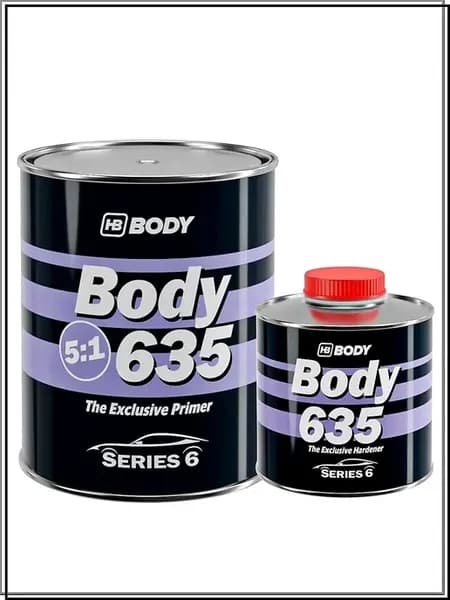 Body Грунт автомобильный 635 5 1, 0,8л+0.16л
