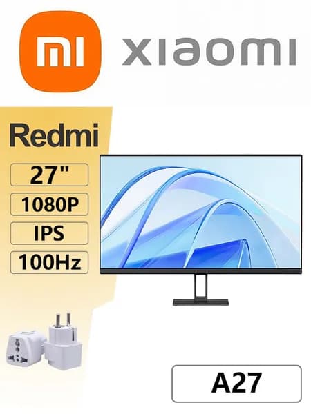 Телевизор 27", черный
