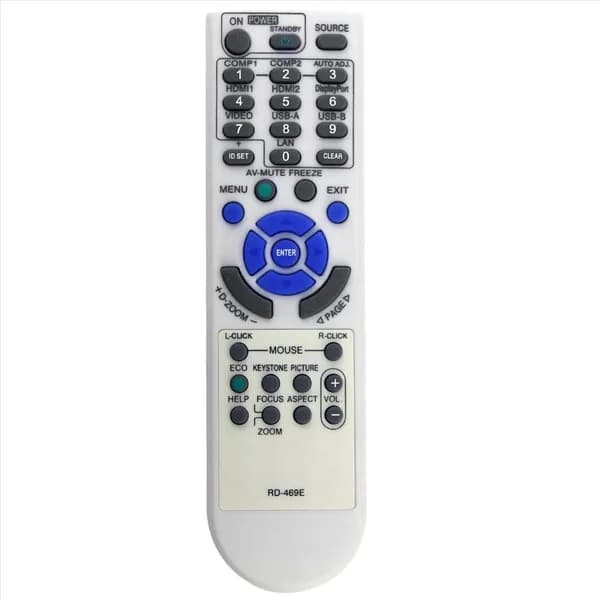 Сменный пульт дистанционного управления RD-469E для проекторов NEC VE303X VE303 V302X V332W