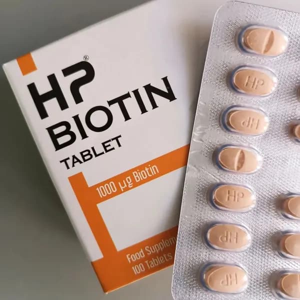 HP BIOTIN 1000 мкг (1 мг), 100 таблеток, Турция