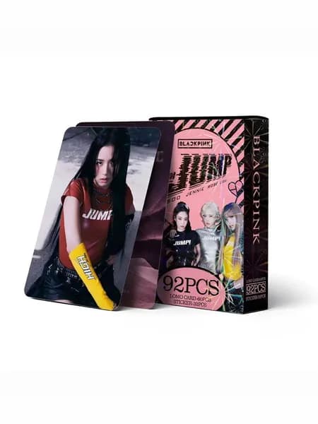 KPOP 92шт/коробка BLACKPINK Фотокарточки Jump Коллекционная карточка