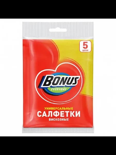 Салфетки универсальные вискозные 5шт