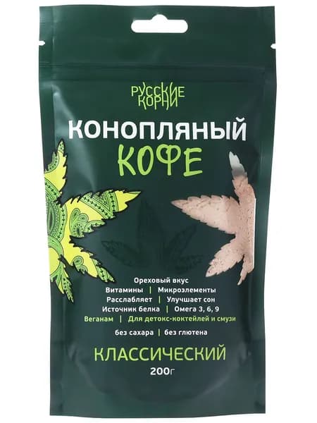 Кофейный напиток Кедровый Травяной 200 гр / Русские корни