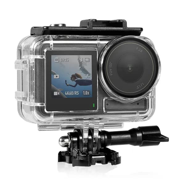 Водонепроницаемый корпус для экшн-камер DJI Osmo Action 5 Pro, 4 и 3, глубина до 60 метров
