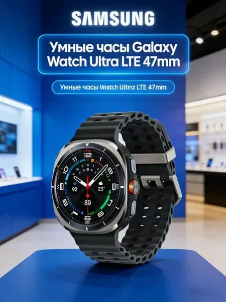 Умные часы Galaxy Watch Ultra (2025) 47 мм Titanium Silver