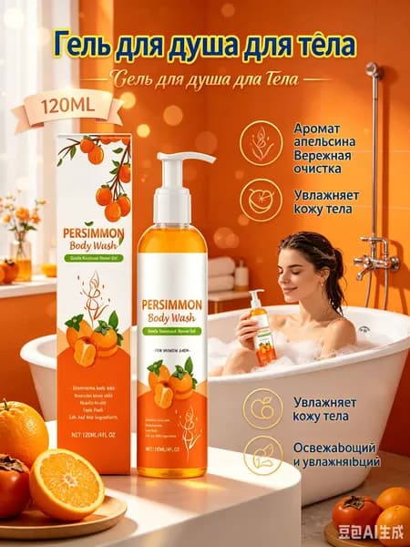 AMZ Средство для душа, крем, 120 мл