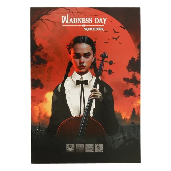Скетчбук "WEDNESDAY MADNESS" А5 40 листов