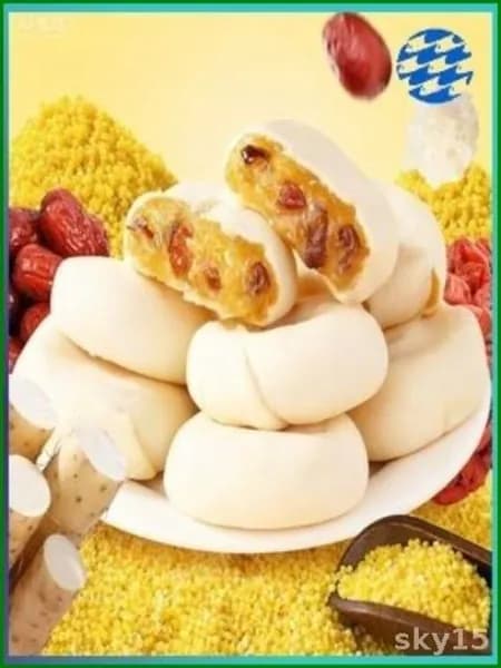 Эксклюзивный набор из 10 пачек печенья с ямсом, просом и серебряным ухом