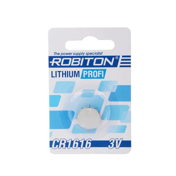 Батарейка ROBITON CR1616, 1 шт.