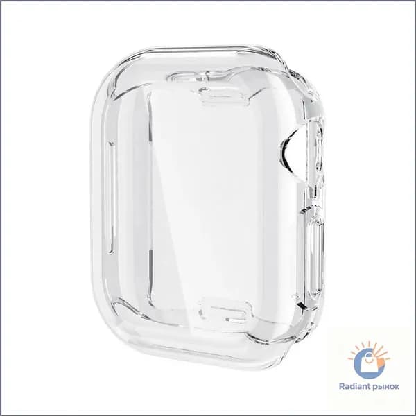 Мягкий чехол TPU для Apple Watch 10 42 мм 46 мм полное покрытие