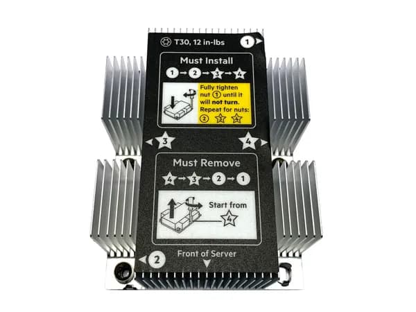Радиатор процессора HPE DL380 G10 Standard heatsink 839274-001, 873592-001, 875070-001