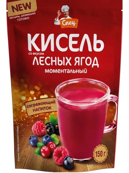 Кисель моментальный Лесные ягоды 150 гр -3 шт