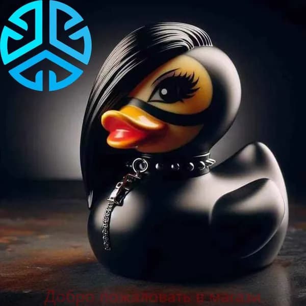 Фигурка утки, Модель утки серии Duckieville Duck 8*6*7,5 см