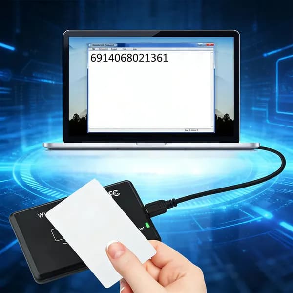 USB-ридера NFC 13,56 МГц для чтения/записи IC-карт и меток NTAG