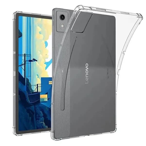 Прозрачный чехол для Lenovo XiaoXin Pad Pro 12.7 2025 Тонкий легкий устойчивый к царапинам силиконовая резина TPU прозрачная крышка