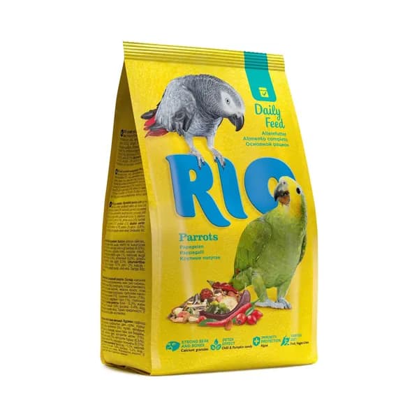 Корм для крупных попугаев, RIO (РИО), Основной рацион, 500 г